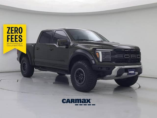 Green 2024 Ford F-150 Pickup Truck Four-Wheel Drive Automatic