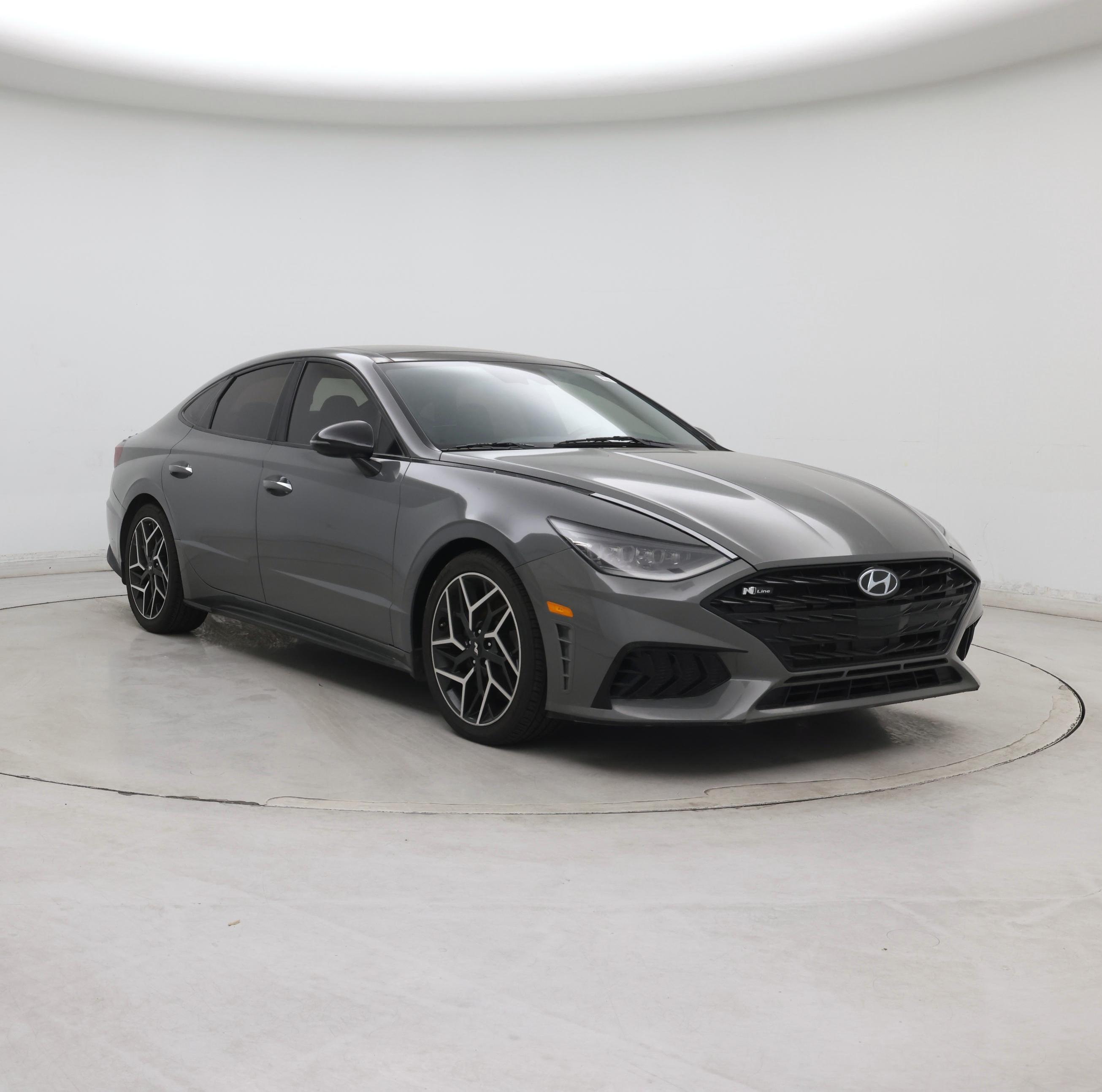 Gray 2023 Hyundai Sonata Sedan Front-Wheel Drive Automatic