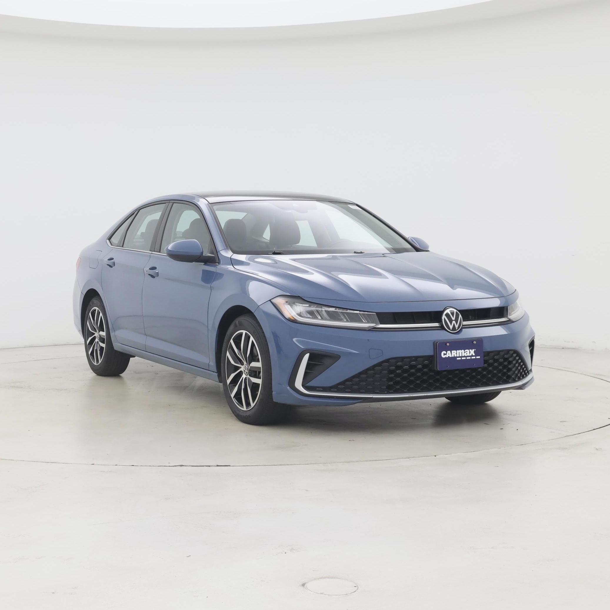 Blue 2025 Volkswagen Jetta Sedan Front-Wheel Drive Automatic