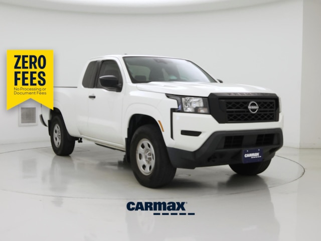 White 2023 Nissan Frontier Pickup Truck Four-Wheel Drive Automatic