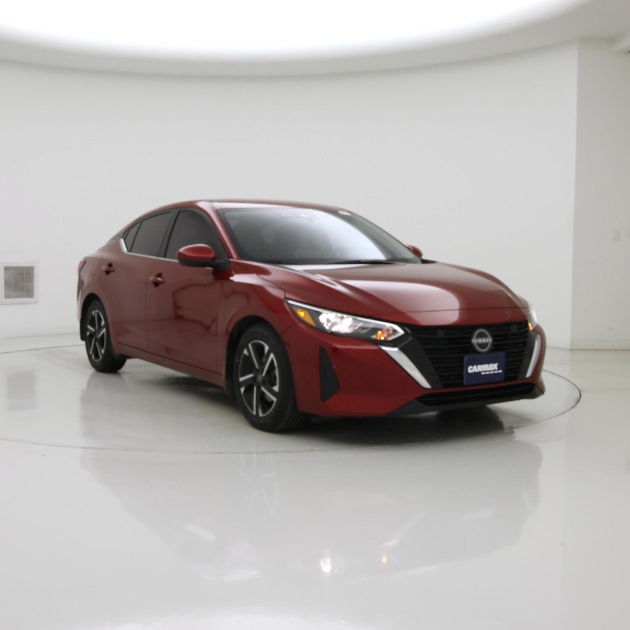 Red 2024 Nissan Sentra Sedan Front-Wheel Drive Automatic