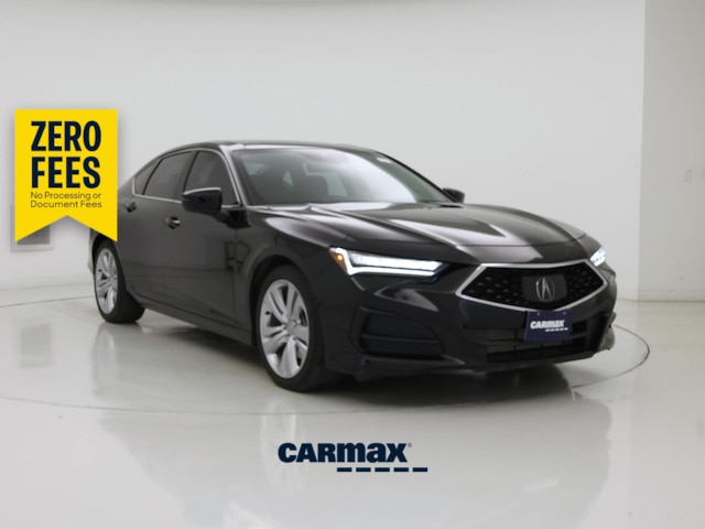 Black 2023 Acura TLX Sedan Front-Wheel Drive Automatic