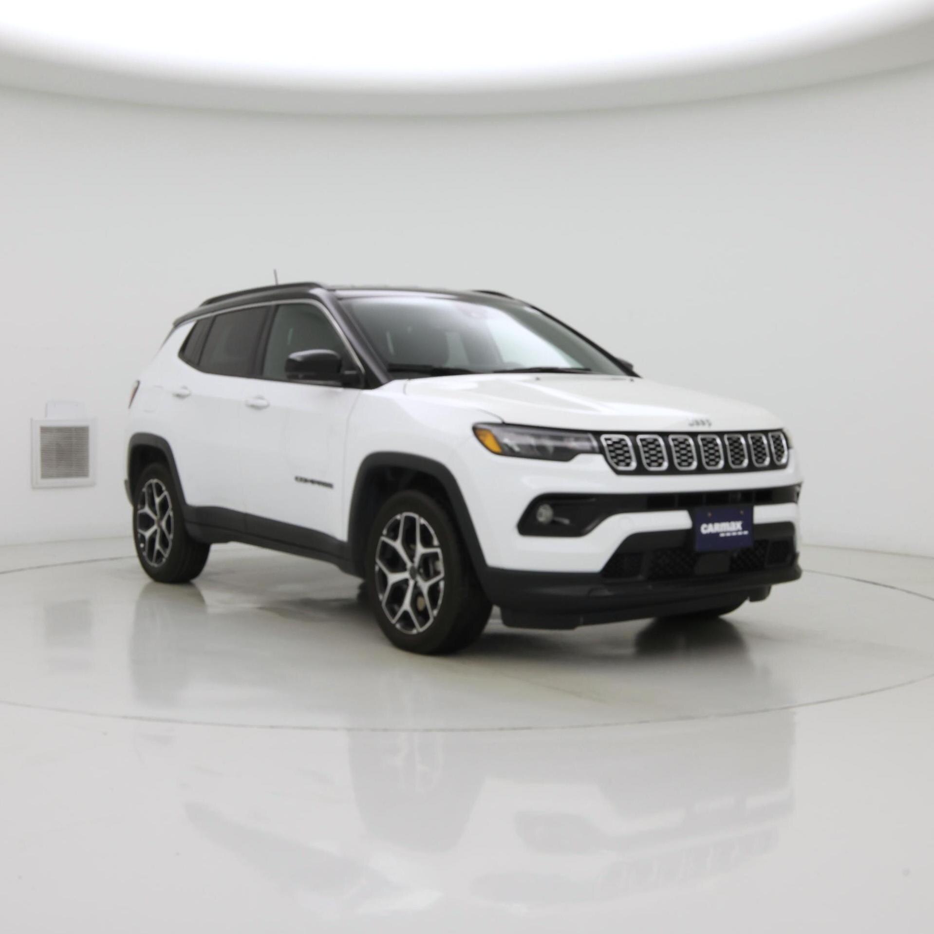 White 2025 Jeep Compass SUV / Crossover Four-Wheel Drive Automatic
