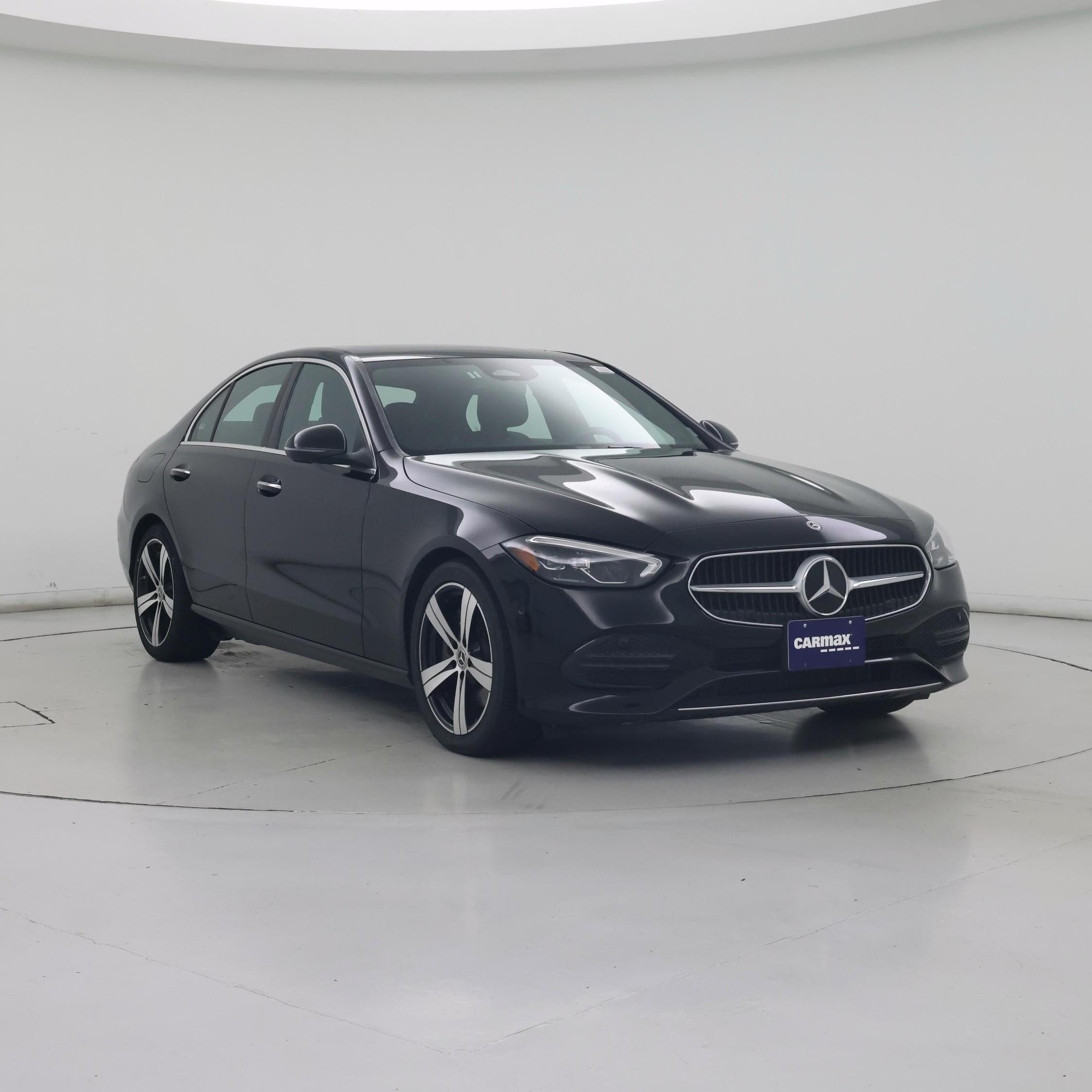 Black 2025 Mercedes-Benz C-Class Sedan All-Wheel Drive Automatic
