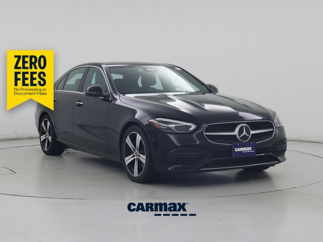 Black 2025 Mercedes-Benz C-Class Sedan All-Wheel Drive Automatic