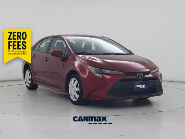 Red 2025 Toyota Corolla Sedan Front-Wheel Drive Automatic