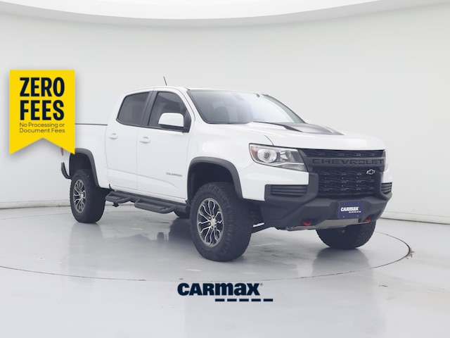 White 2022 Chevrolet Colorado Pickup Truck Four-Wheel Drive Automatic