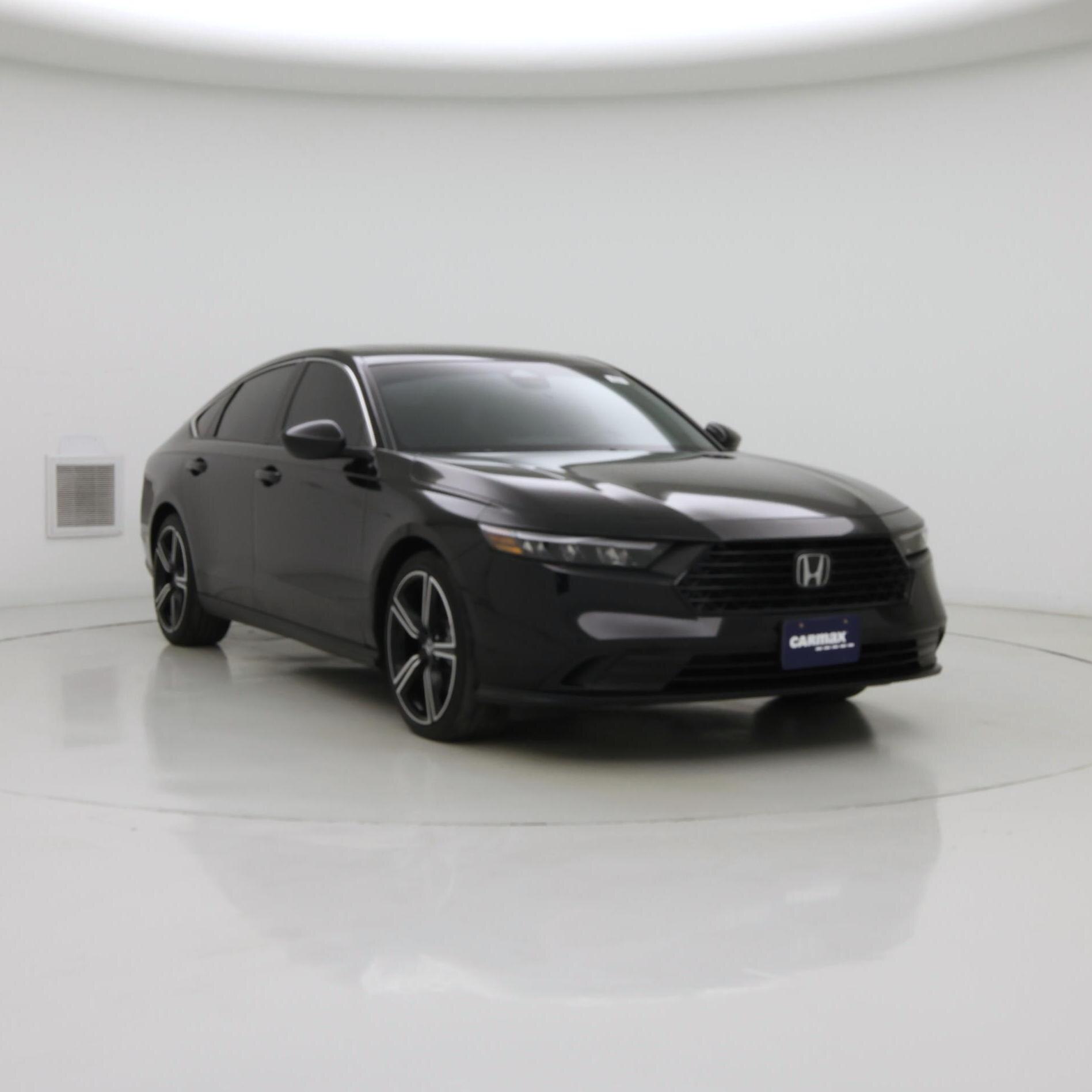 Black 2025 Honda Accord Hybrid Sedan Front-Wheel Drive Automatic