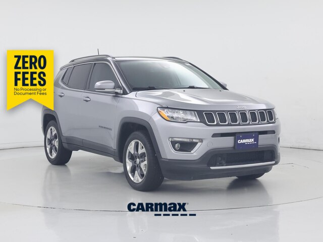 Silver 2021 Jeep Compass SUV / Crossover Four-Wheel Drive Automatic