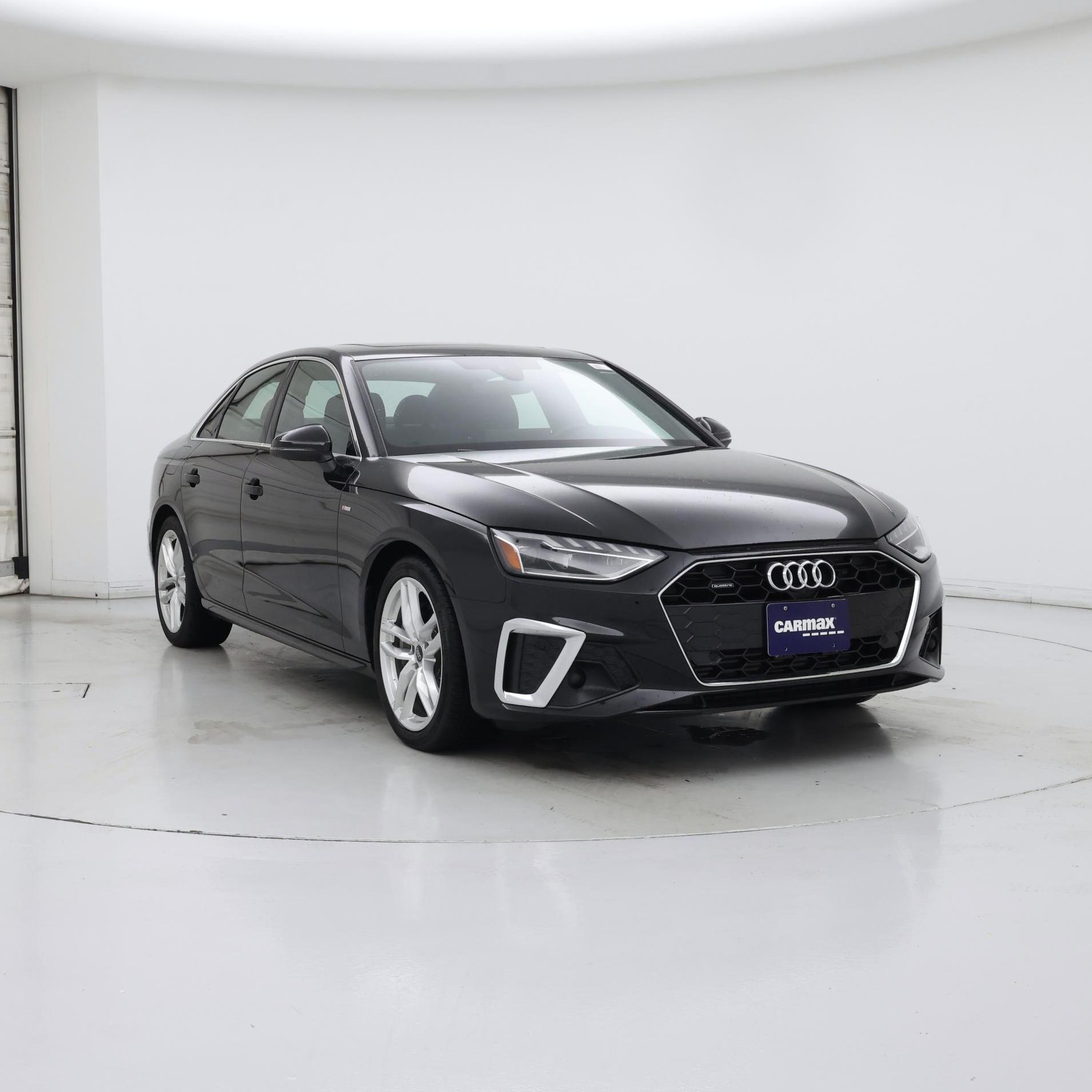 Black 2023 Audi A4 Sedan All-Wheel Drive Automatic