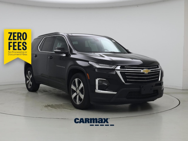Black 2023 Chevrolet Traverse SUV / Crossover Four-Wheel Drive Automatic
