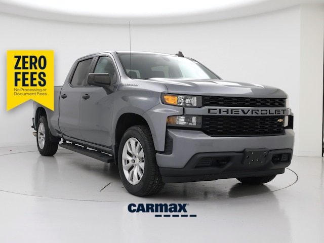 Gray 2021 Chevrolet Silverado 1500 Pickup Truck Four-Wheel Drive Automatic