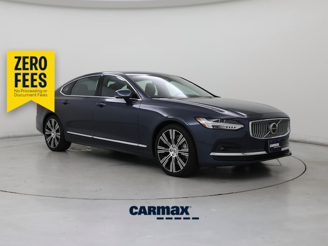 Blue 2024 Volvo S90 Sedan All-Wheel Drive Automatic