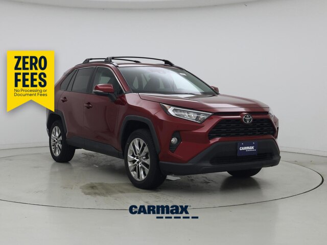 Red 2021 Toyota RAV4 SUV / Crossover All-Wheel Drive Automatic