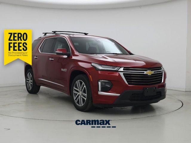 Red 2023 Chevrolet Traverse SUV / Crossover Four-Wheel Drive Automatic