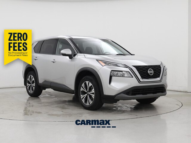 Silver 2021 Nissan Rogue SUV / Crossover All-Wheel Drive Automatic