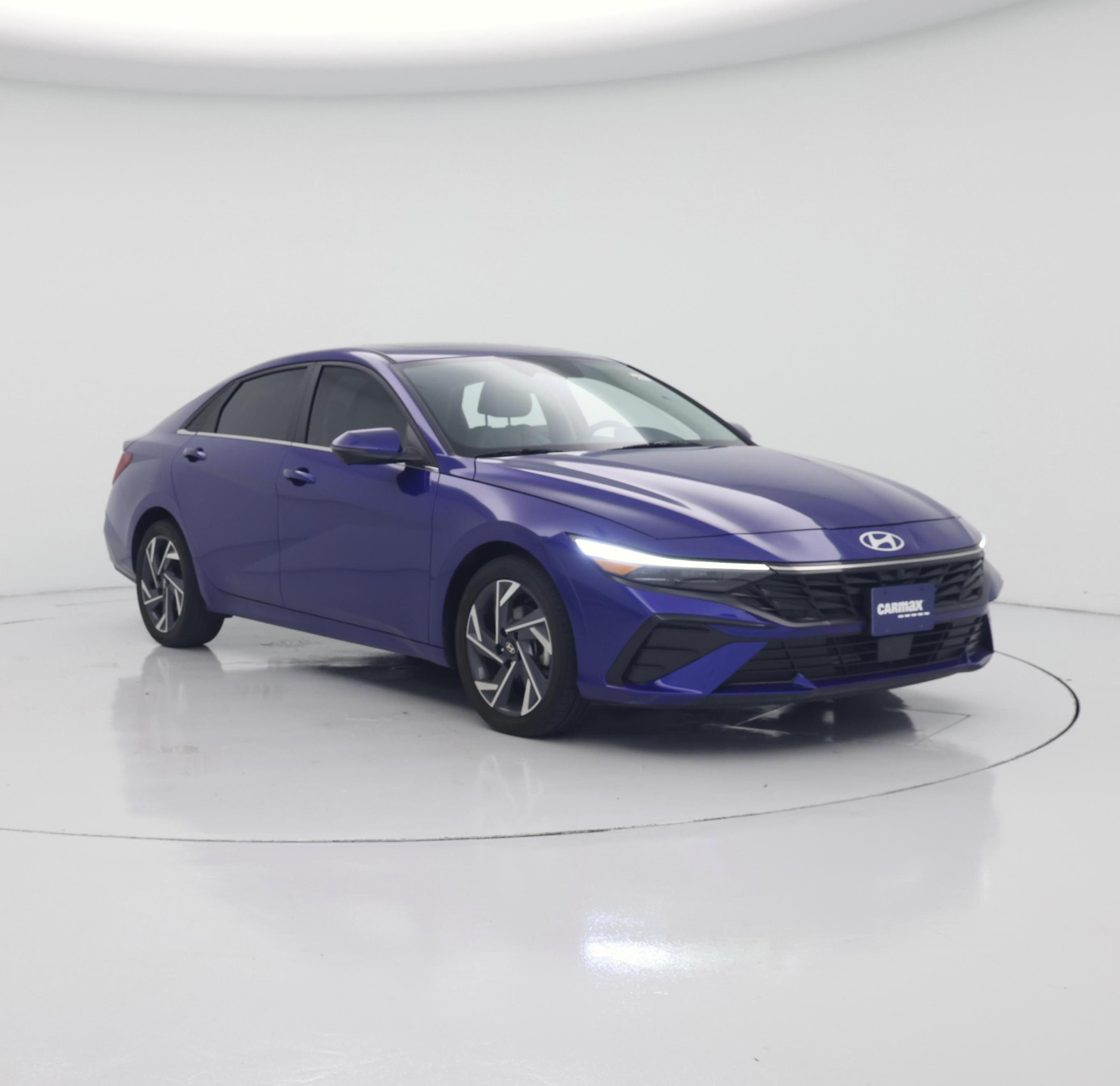 Blue 2024 Hyundai Elantra Sedan Front-Wheel Drive Automatic