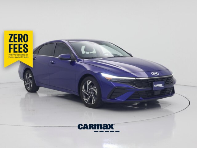 Blue 2024 Hyundai Elantra Sedan Front-Wheel Drive Automatic
