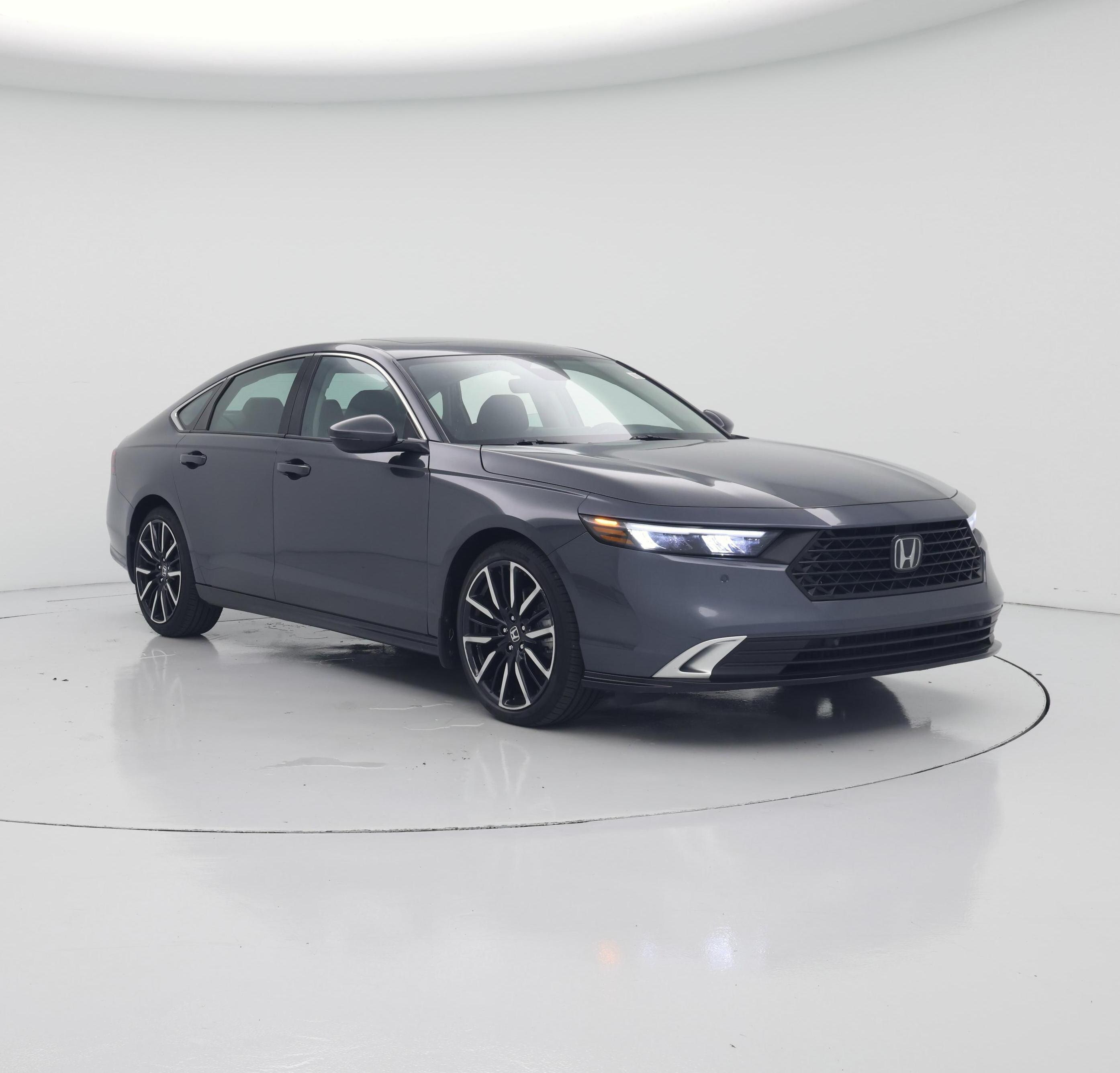 Gray 2025 Honda Accord Hybrid Sedan Front-Wheel Drive Automatic