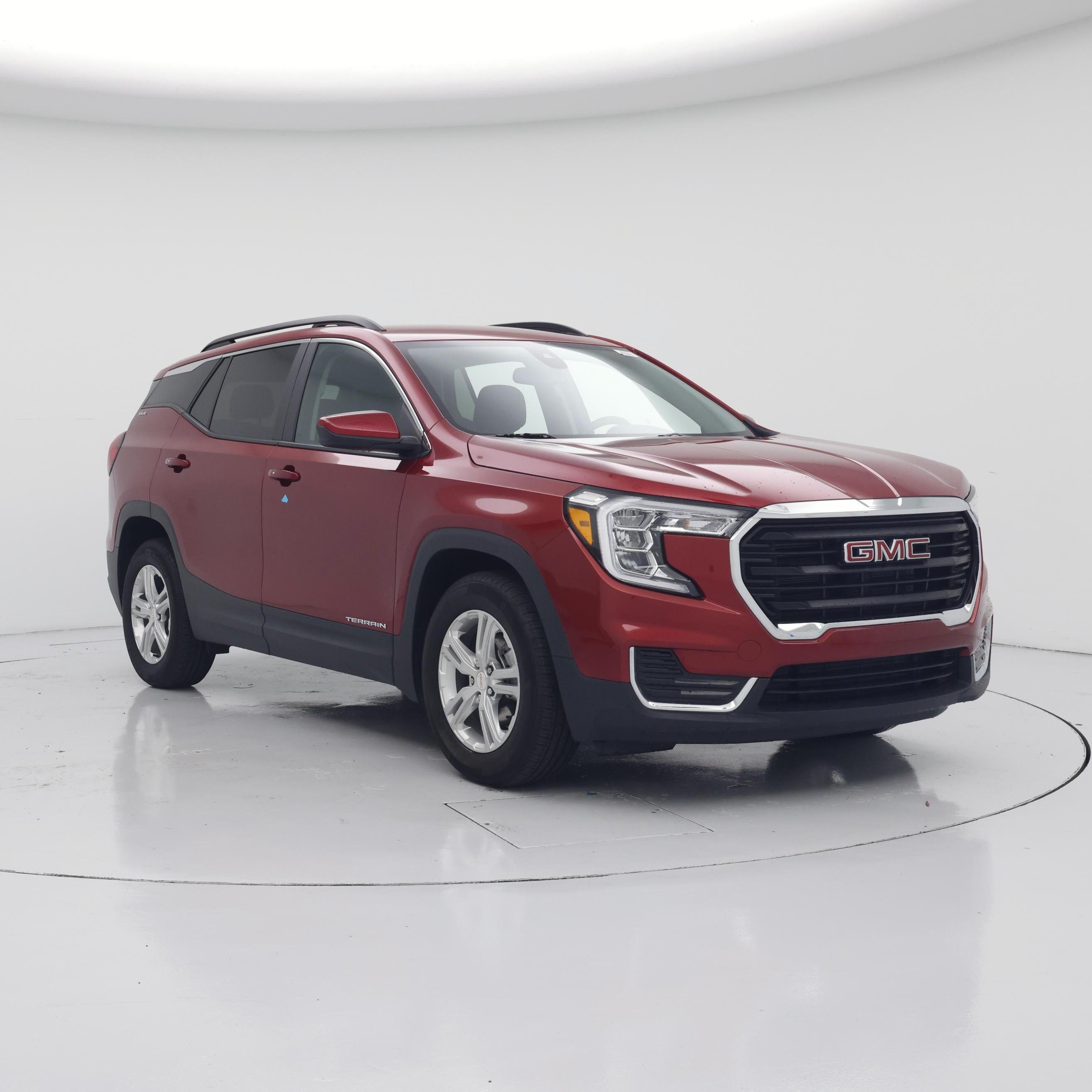 Red (Burgundy) 2024 GMC Terrain SUV / Crossover Front-Wheel Drive Automatic