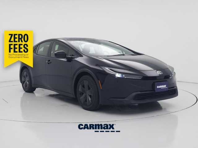 Black 2025 Toyota Prius Hatchback Front-Wheel Drive Automatic