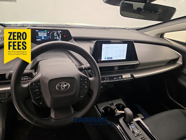 Black 2025 Toyota Prius Hatchback Front-Wheel Drive Automatic