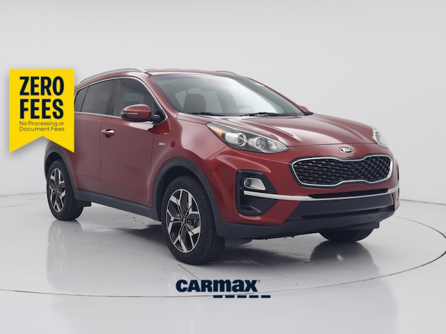 Red 2020 Kia Sportage SUV / Crossover All-Wheel Drive Automatic