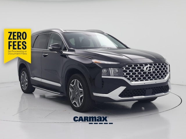 Black 2023 Hyundai Santa Fe Hybrid Plug-In SUV / Crossover All-Wheel Drive Automatic
