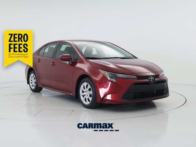 Red 2025 Toyota Corolla Sedan Front-Wheel Drive Automatic