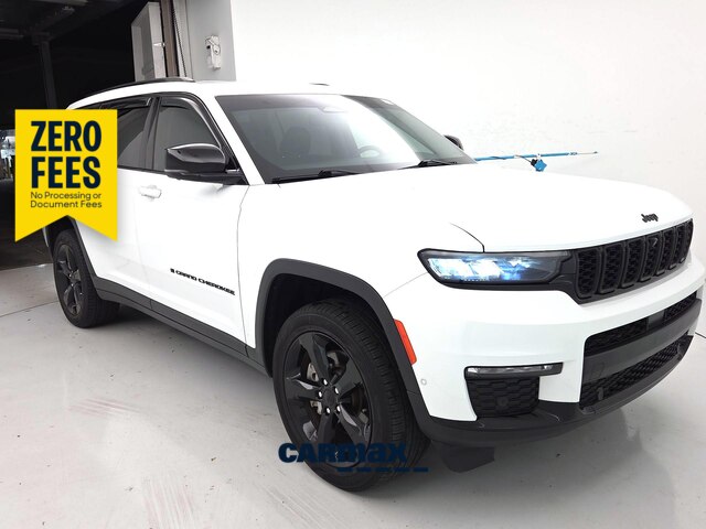 White 2023 Jeep Grand Cherokee L SUV / Crossover Four-Wheel Drive Automatic
