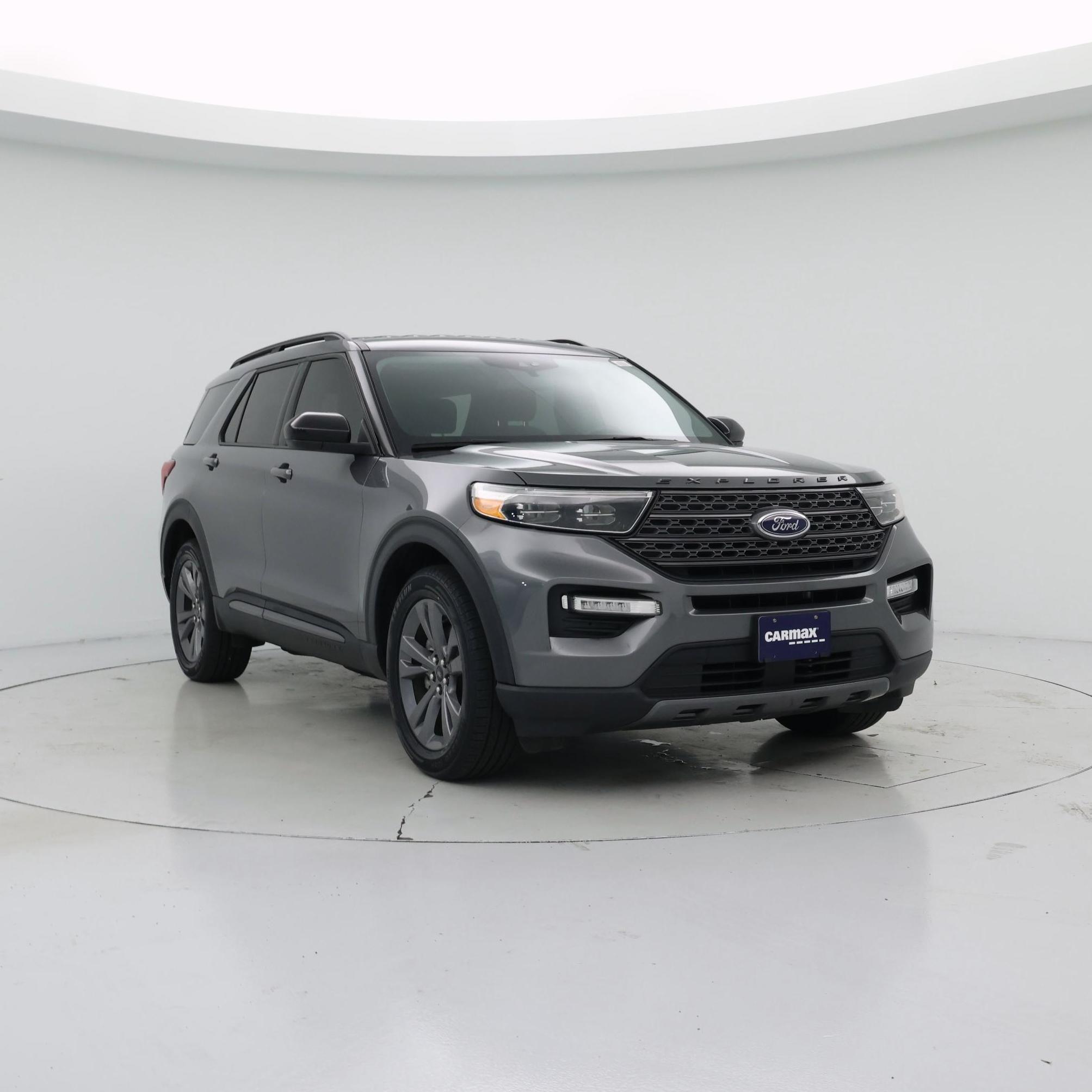 Gray 2022 Ford Explorer SUV / Crossover All-Wheel Drive Automatic