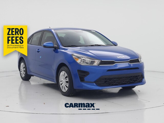 Blue 2023 Kia Rio Sedan Front-Wheel Drive Automatic