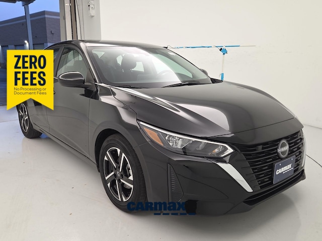 Black 2025 Nissan Sentra Sedan Front-Wheel Drive Automatic
