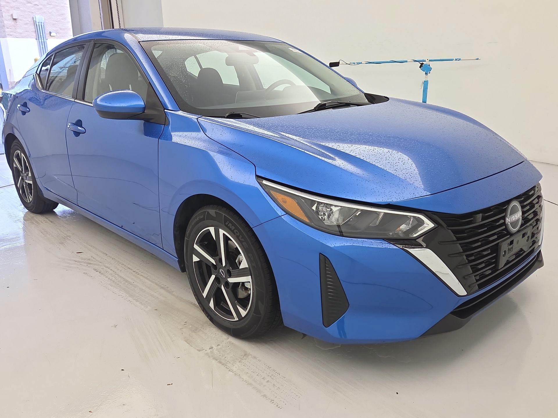 Blue 2025 Nissan Sentra Sedan Front-Wheel Drive Automatic