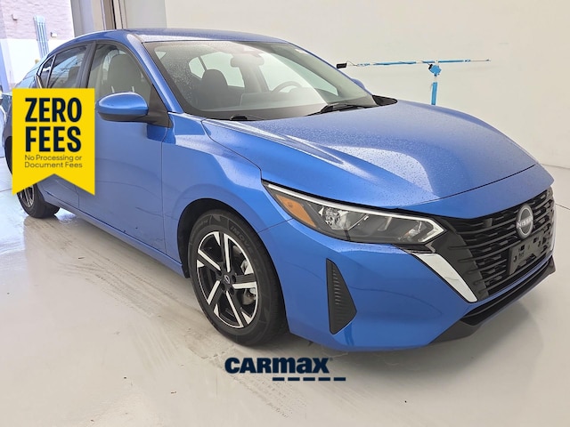 Blue 2025 Nissan Sentra Sedan Front-Wheel Drive Automatic