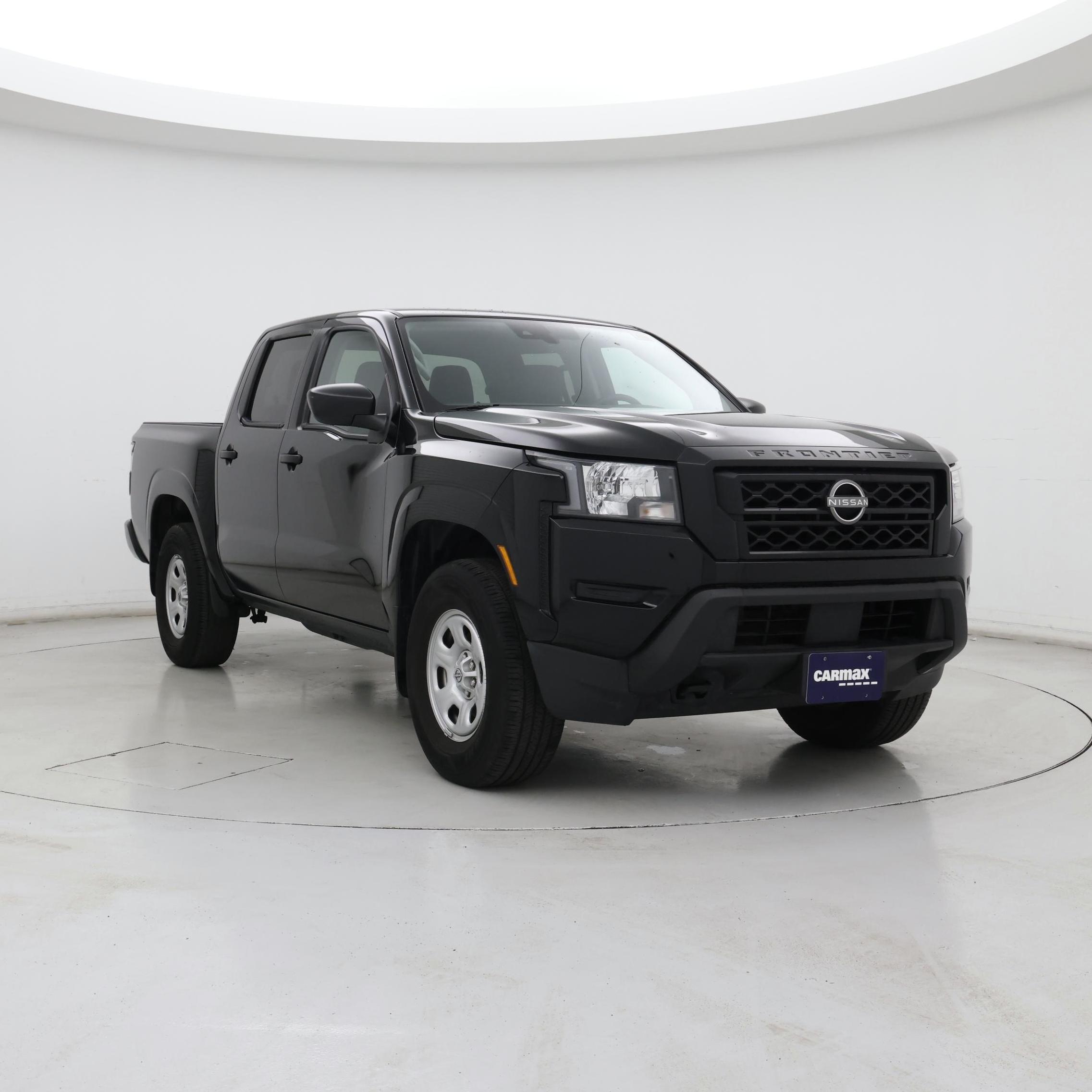 Black 2023 Nissan Frontier Pickup Truck Four-Wheel Drive Automatic