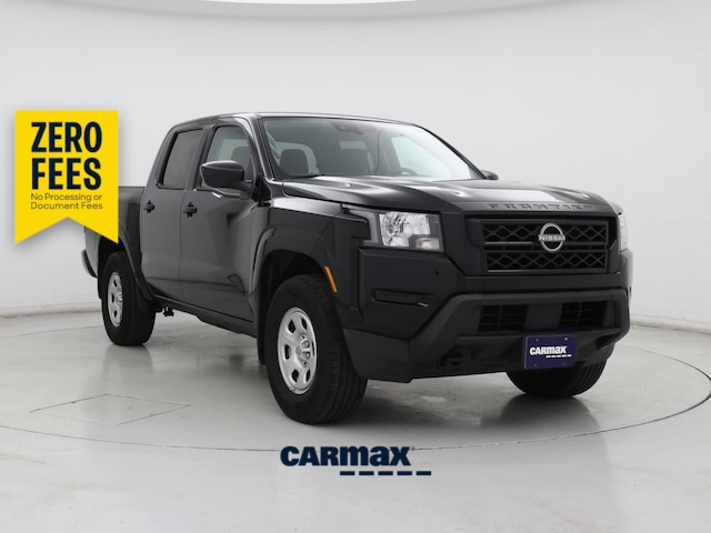 Black 2023 Nissan Frontier Pickup Truck Four-Wheel Drive Automatic