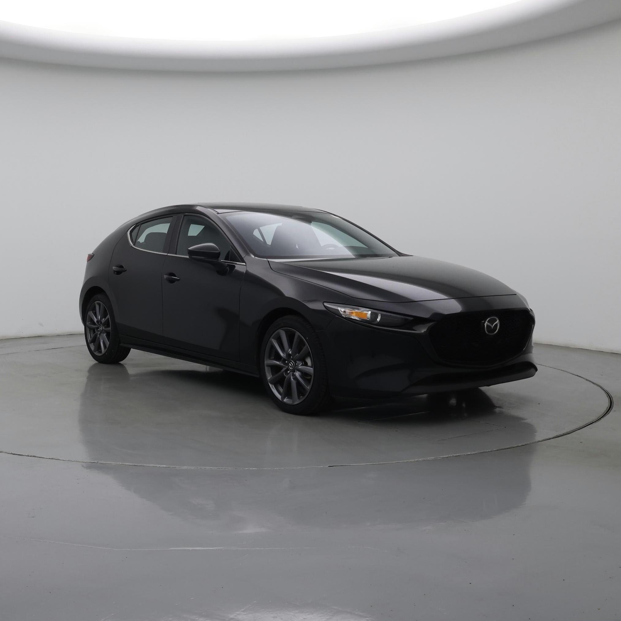 Black 2024 Mazda MAZDA3 Hatchback Front-Wheel Drive Automatic