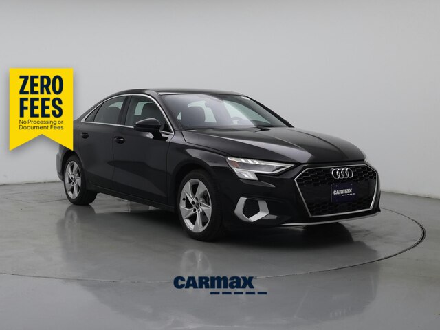 Black 2023 Audi A3 Sedan Front-Wheel Drive Automatic
