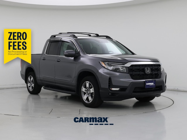 Gray 2025 Honda Ridgeline Pickup Truck All-Wheel Drive Automatic