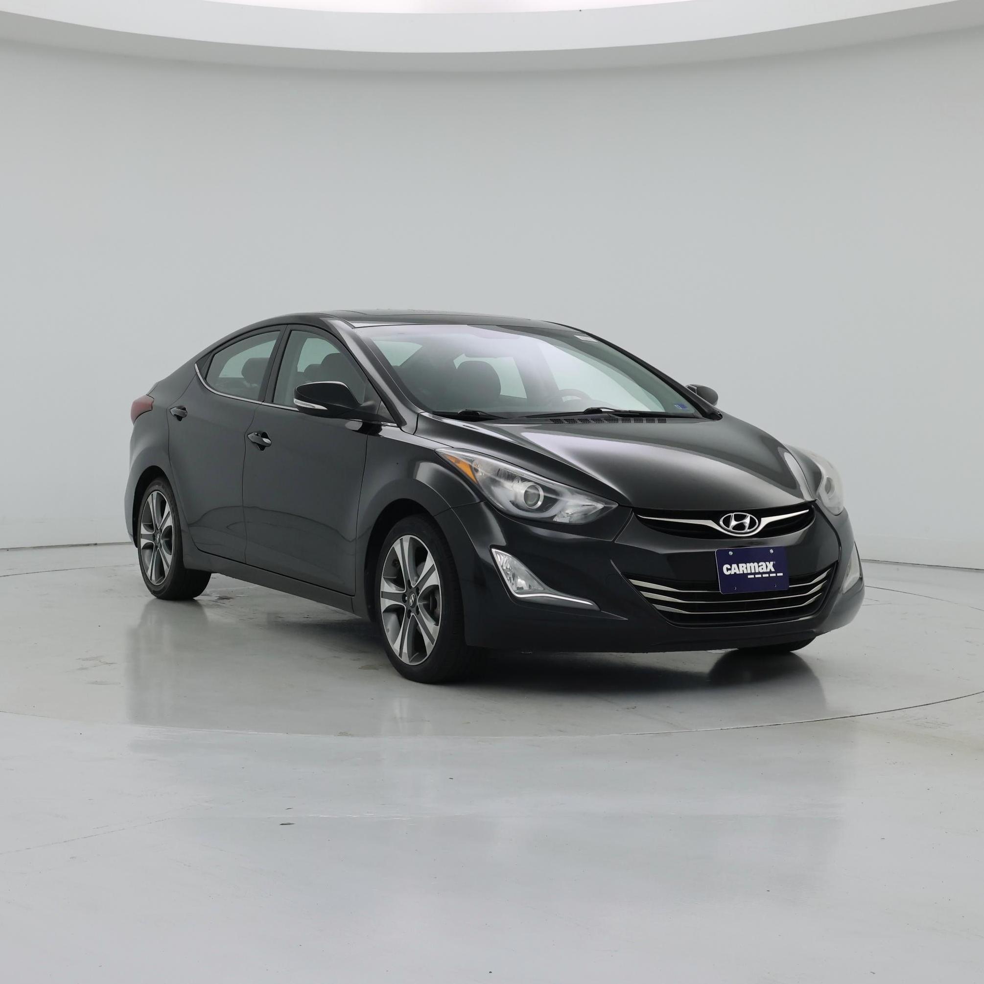 Black 2014 Hyundai Elantra Sedan Front-Wheel Drive Automatic