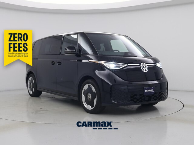 Black 2025 Volkswagen ID.Buzz Minivan Rear-Wheel Drive Automatic