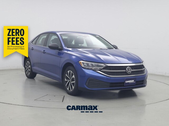 Blue 2024 Volkswagen Jetta Sedan Front-Wheel Drive Automatic
