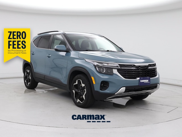 Blue 2025 Kia Seltos SUV / Crossover All-Wheel Drive Automatic