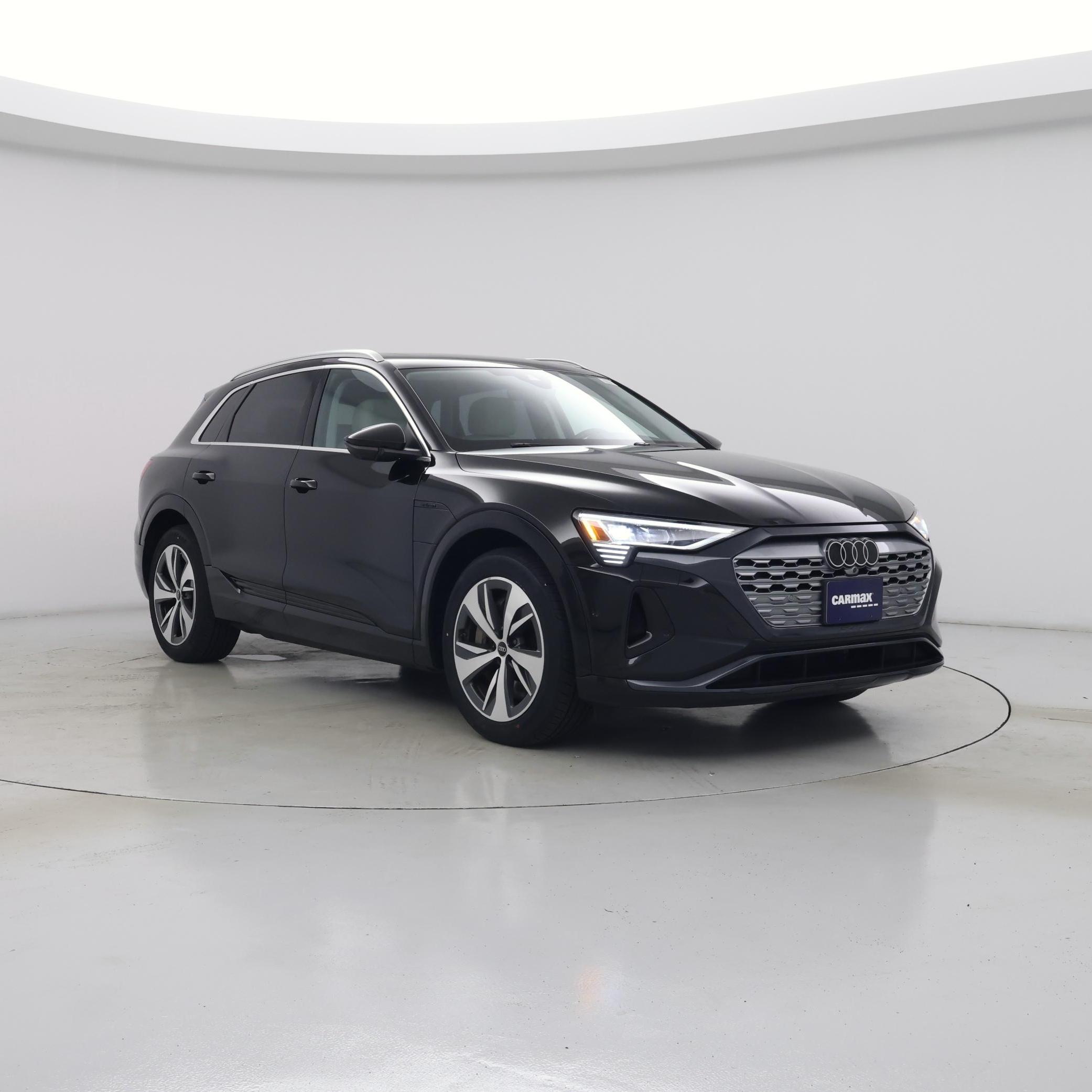 Black 2024 Audi Q8 e-tron SUV / Crossover All-Wheel Drive Automatic