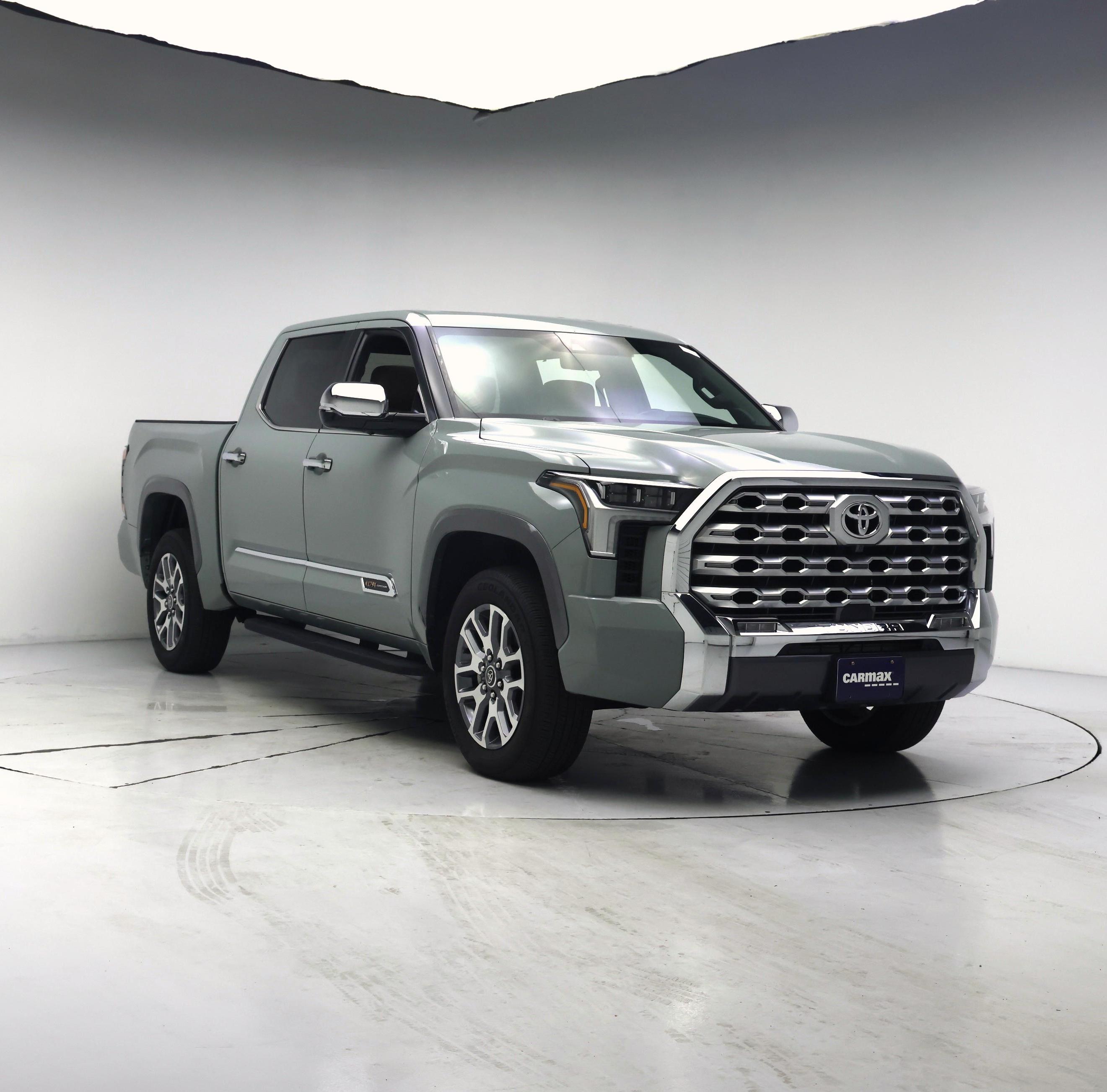 Gray 2024 Toyota Tundra Pickup Truck Four-Wheel Drive Automatic