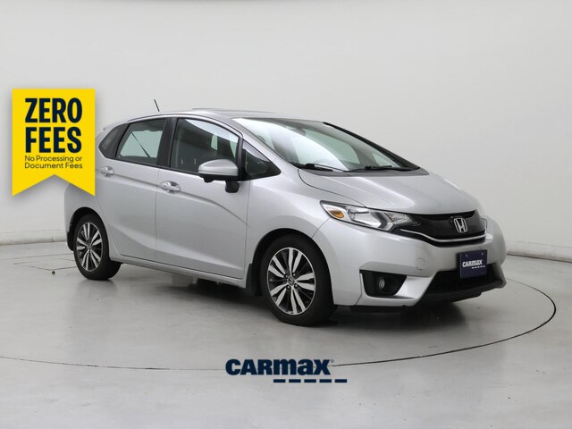Silver 2015 Honda Fit Hatchback Front-Wheel Drive Automatic