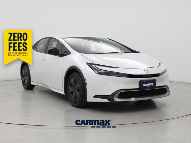 White 2024 Toyota Prius Prime Hatchback Front-Wheel Drive Automatic