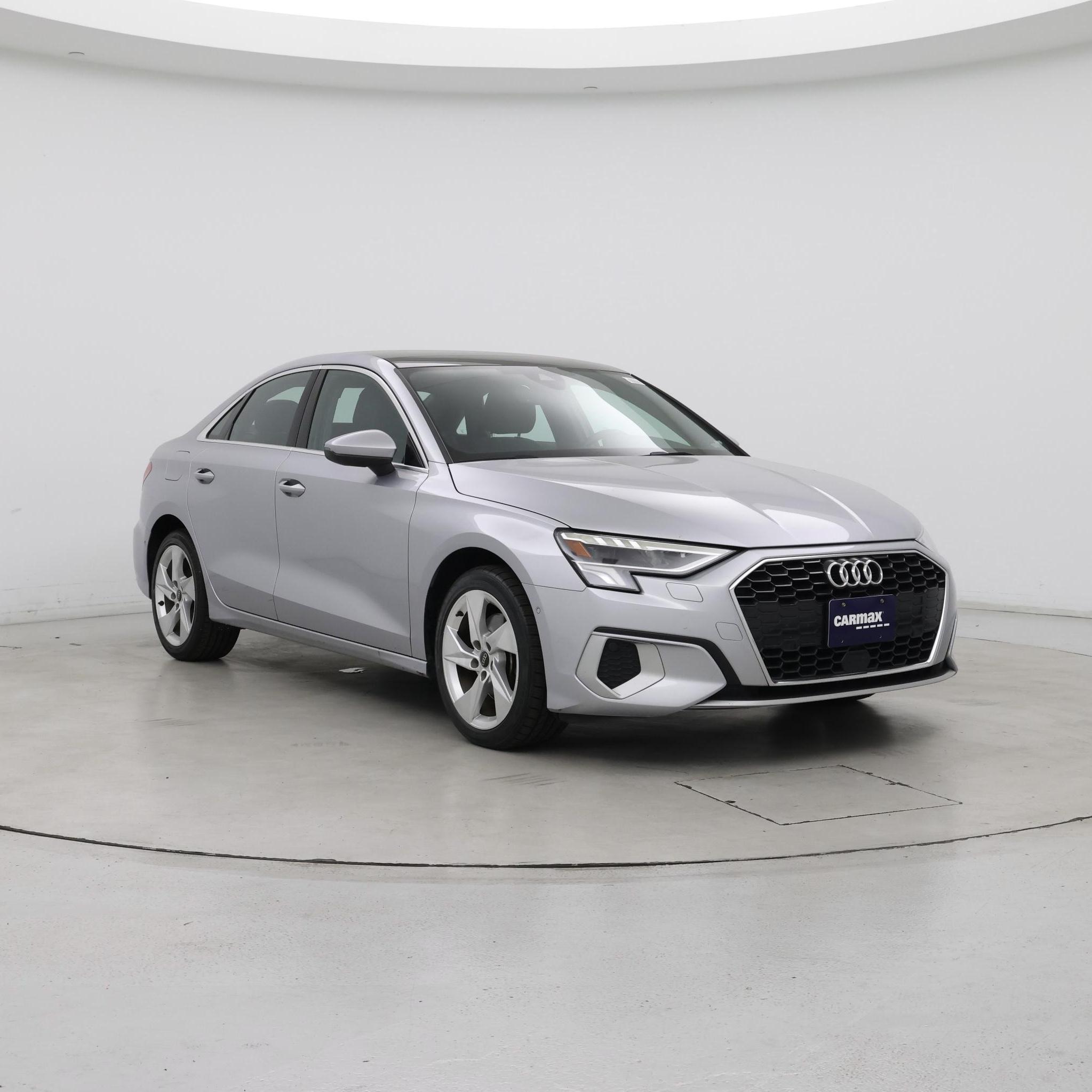 Silver 2024 Audi A3 Sedan Front-Wheel Drive Automatic