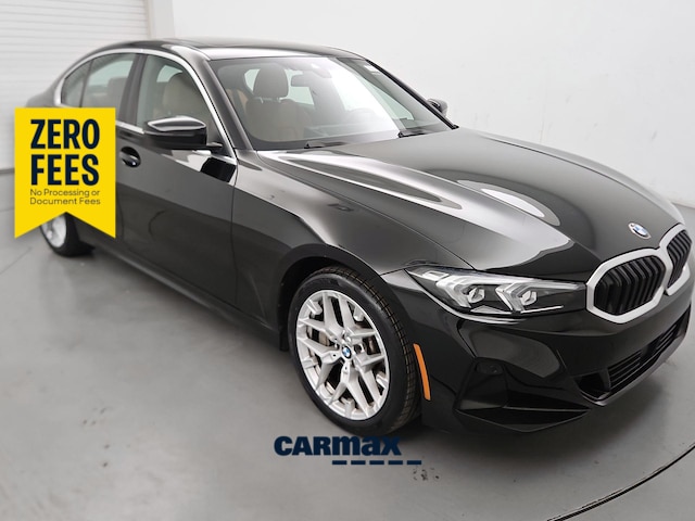Black 2025 BMW 3 Series Sedan Rear-Wheel Drive Automatic